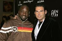 Malik Yoba and Ian Gerard at the Gen Art Eleventh Annual Film Festival Launch Party.