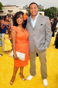 Niecy Nash and Cedric Yarbrough at the Los Angeles premiere of "The Simpsons Movie."