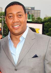Cedric Yarbrough at the Los Angeles premiere of "The Simpsons Movie."