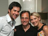 Jonathan Silverman, Ira Deutchman and Petra Wright at the special screening of "Laura Smiles."