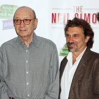 Neil Simon and Dennis Boutsikaris at the photocall of "The Neil Simon Plays: Brighton Beach Memoirs and Broadway Bound."