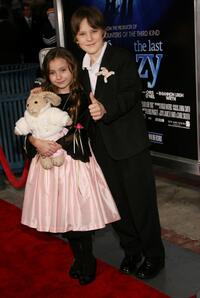 Rhiannon Leigh Wryn and Chris O'Neil at the premiere of "The Last Mimzy."