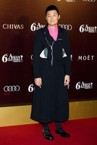 Shawn Yue at the 6th Asian Film Awards in China.