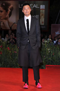 Shawn Yue at the premiere of "Reign of Assassins" during the 67th Venice Film Festival.