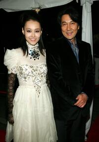 Koji Yakusho and Rinko Kikuch at the Toronto International Film Festival gala presenation of "Babel."