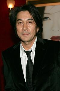 Koji Yakusho at the New York premiere of "Memoirs of a Geisha."