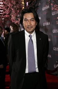 Koji Yakusho at the Los Angeles premiere of "Memoirs of a Geisha."