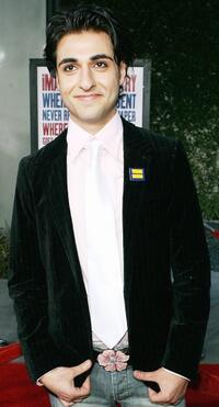 Tony Yalda at the premiere of "American Dreamz."