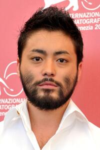 Takayuki Yamada at the photocall of "Zebraman" and "13 Assassins" during the 67th Venice Film Festival.