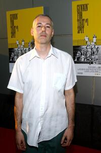 Adam Yauch at the premiere of "Gunnin For That no1 Spot."
