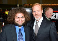 Dustin Ybarra and director Scott Moore at the California premiere of "21 and Over."