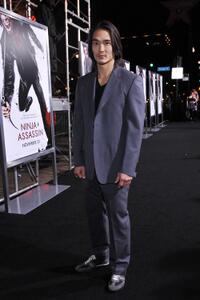 Karl Yune at the premiere of "Ninja Assassin."