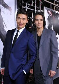 Rick Yune and Karl Yune at the premiere of "Ninja Assassin."