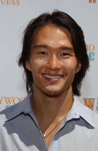 Karl Yune at the W Hollywood Yard Sale Preview Brunch.