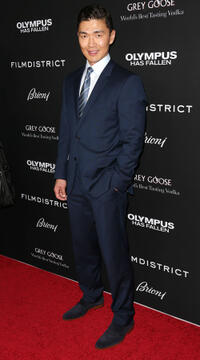 Rick Yune at the California premiere of "Olympus Has Fallen."