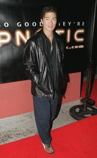 Rick Yune at the Hypnotic.com launch party.