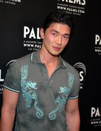 Rick Yune at the First Annual Fantasy Suite Block Party.