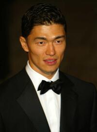 Rick Yune at the premiere of "Die another day."