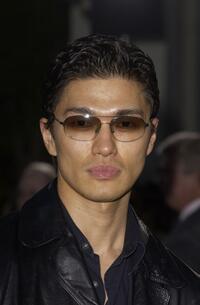 Rick Yune at the premiere of "The Matrix Reloaded."