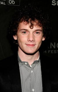 Anton Yelchin at the premiere of "Alpha Dog" at the Sundance Film Festival.