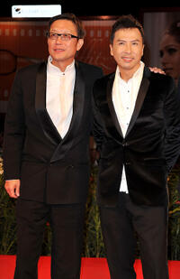 Director Andrew Lau and Donnie Yen at the premiere of "Legend Of The Fist: The Return Of Chen Zhen" during the 67th Venice Film Festival.