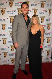 Owain Yeoman and Lucy Davis at the BAFTA/LA's Inaugural British Comedy Awards.