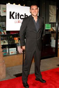 Owain Yeoman at the premiere of "Kitchen Confidential."