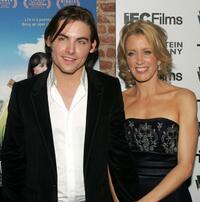 Kevin Zegers and Felicity Huffman at the screening of "TransAmerica."