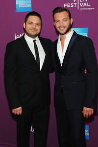 Ohad Knoller and Oz Zehavi at the premiere of "Yossi" during the 2012 Tribeca Film Festival.