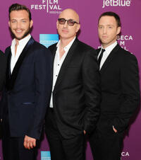 Oz Zehavi, director Eytan Fox and screenwriter Itay Segal at the premiere of "Yossi" during the 2012 Tribeca Film Festival.