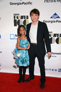 Quvenzhane Wallis and Benh Zeitlin at the Ebony Power 100 Gala in New York.