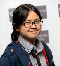Charlyne Yi at the premiere of "Paper Heart" during the Times BFI 53rd London Film Festival.