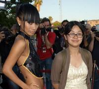 Bai Ling and Charlyne Yi at the Los Angeles screening of "Paper Heart."