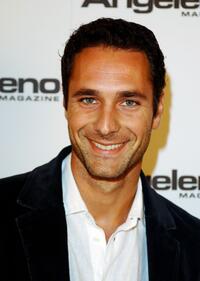 Raoul Bova at the Angeleno Magazine's 4th Anniversary party.