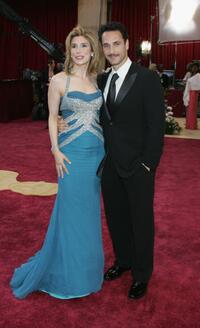 Jo Champa and Raoul Bova at the 77th Annual Academy Awards.