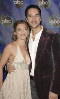 Amanda Detmer and Raoul Bova at the ABC Winter Press Tour All Star party.