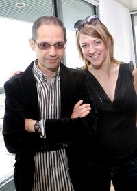Caveh Zahedi and Stephanie Sanditz at the Tribeca All Access Brunch during the 2008 Tribeca Film Festival.