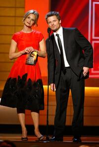 Steve Zahn and Kyra Sedgwick at the 13th Annual Critics' Choice Awards.