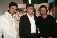 Cas Anvar, Adam Pennenberg and Steve Zahn at the special screening of "Shattered Glass."