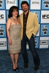 Robyn Peterman and Steve Zahn at the 2008 Film Independent's Spirit Awards.