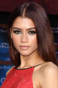 Zendaya at the premiere of "Spider-Man: Far From Home" in Hollywood.