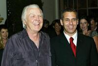 Anthony Zerbe and Vincent Riotta at the after party of the premiere of "Under The Tuscan Sun."