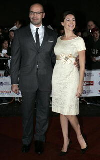 Billy Zane and his wife Kelly Brook at the Pride of Britain awards.