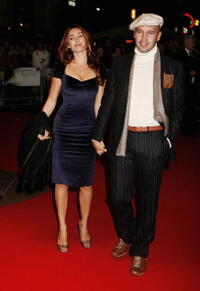 Billy Zane and Kelly Brook at the BFI London Film Festival Gala Screening of "The Lives of the Saints."