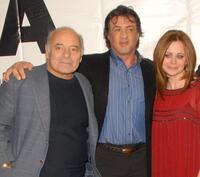 Burt Young, Sylvester Stallone and Geraldine Hughes at the premiere of "Rocky Balboa."