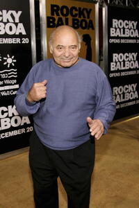 Burt Young at the world premiere of "Rocky Balboa."