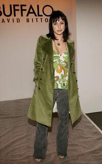 Constance Zimmer at the Buffalo Fall 2006 show during the Mercedes Benz Fashion week.