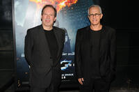 Hans Zimmer and James Newton Howard at the world premiere of "The Dark Knight."