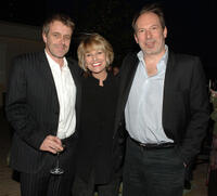 Composer Harry Gregson-Williams, Judi Pulver and Hans Zimmer at the cocktail reception during the Crescendo Award.