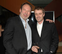 Hans Zimmer and composer Harry Gregson-Williams at the cocktail reception during the Crescendo Award.